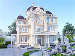 BIỆT THỰ CỔ ĐIỂN 3 TẦNG BẮC GIANG